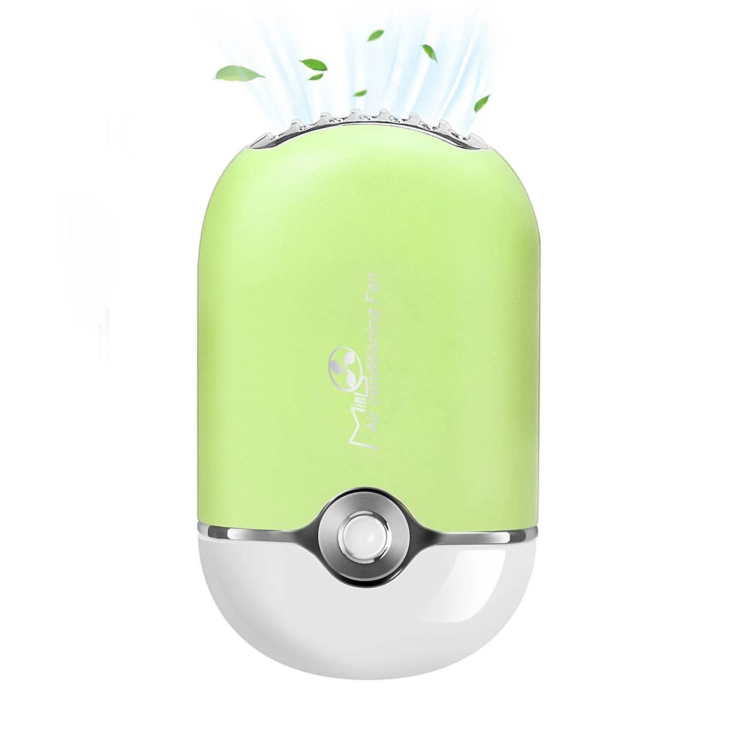 2-Piece: Rechargeable Handheld Mini Eyelash Fan