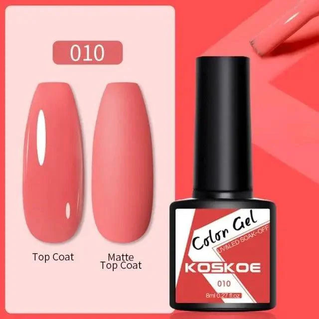 Spring Summer Nail Gel Polish Colorful UV LED Diamond Stylish Glossy and Matte Fashion Design For Womens