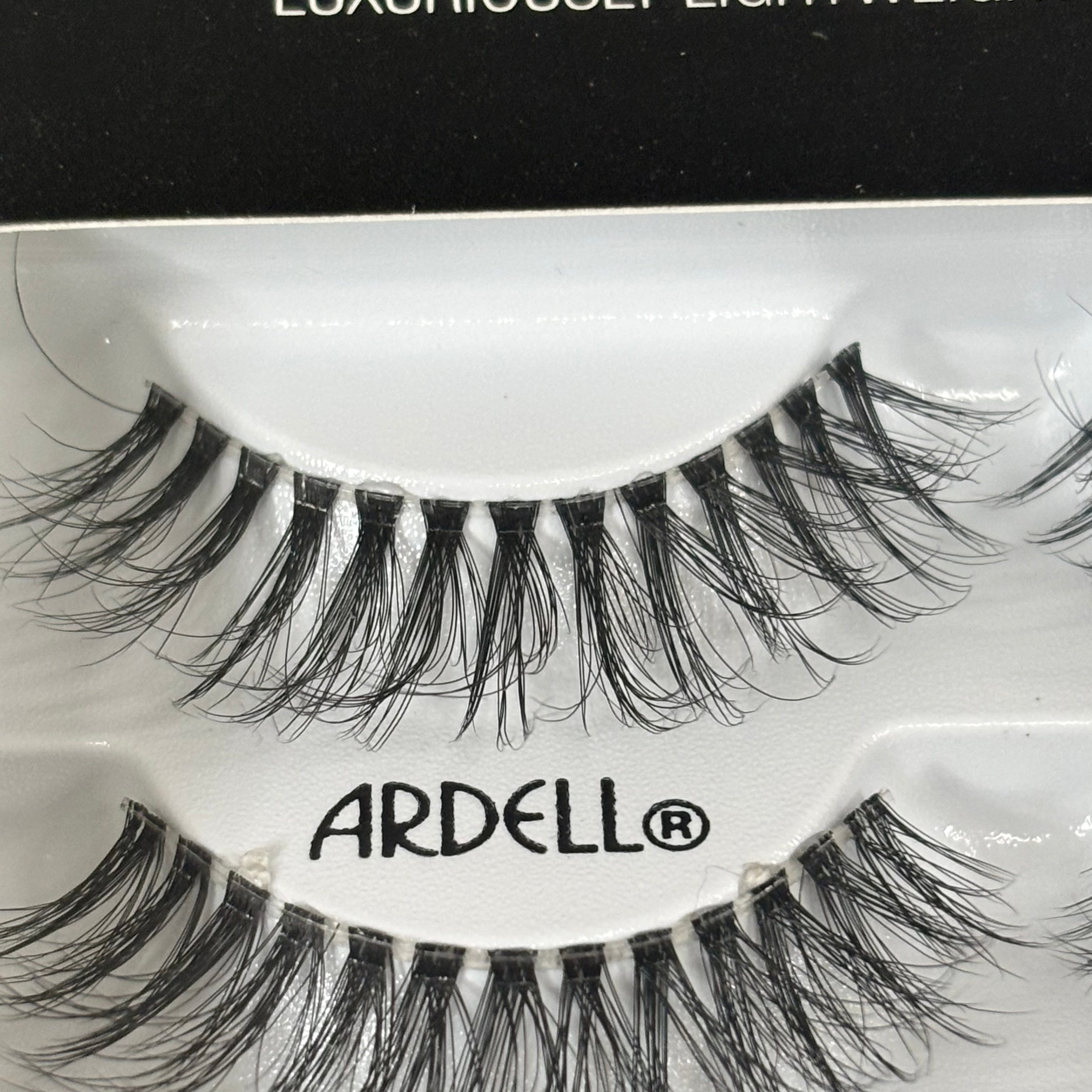 ARDELL (4 PACK, 4 PAIRS EACH)  Fauxmink Lashes Lightweight Knot-Free Black 817