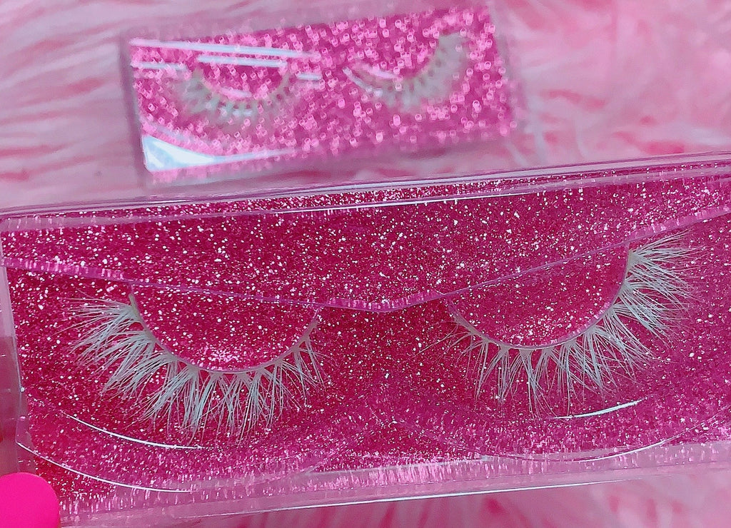 *PORCELAIN FROST* (White) DreamDoll COLOR Lashes!