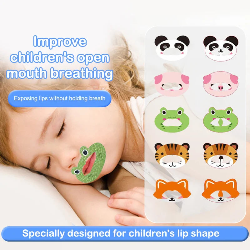 Children's Anti Snoring Stickers | Sleep Breathing Correction Patches for Kids