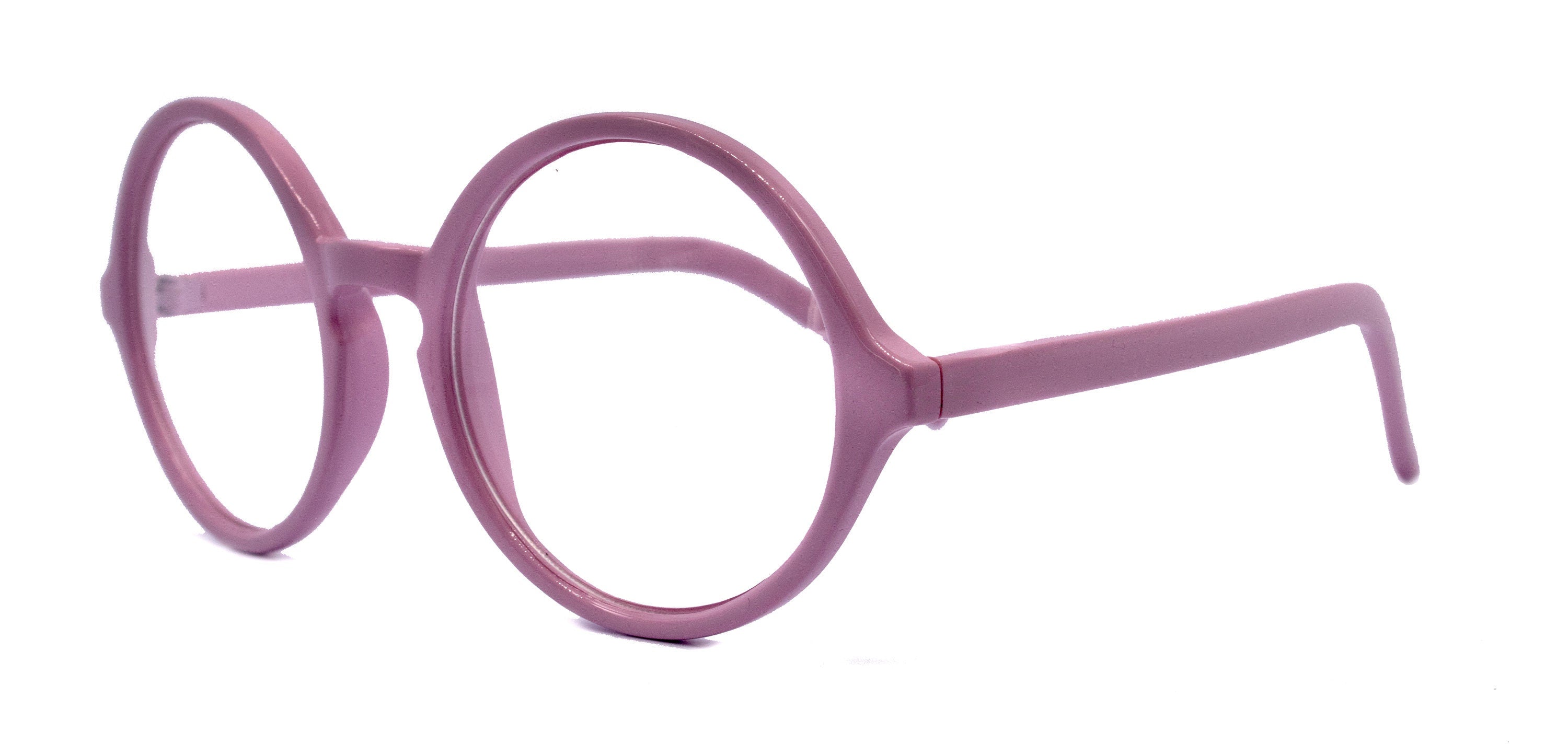 Mabel, (Premium) True Round vintage Reading Glasses  (Light Purple) Circle Eye, Medium, NY Fifth Avenue