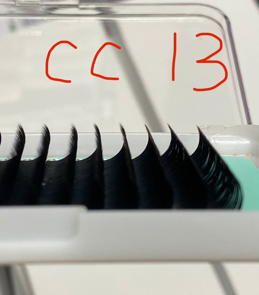 Cashmere PRO Extra Matte Deep Black Lashes 0.05mm【16-lines No-logo】【Best Quality Ever】