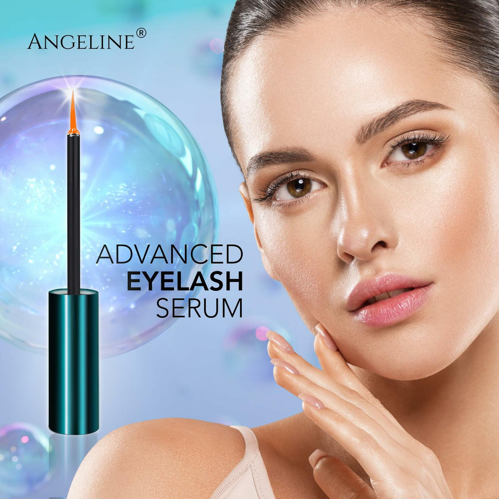 Angeline Premium Lash Serum Advanced Growth Formula for Longer Fuller Lashes 5ml