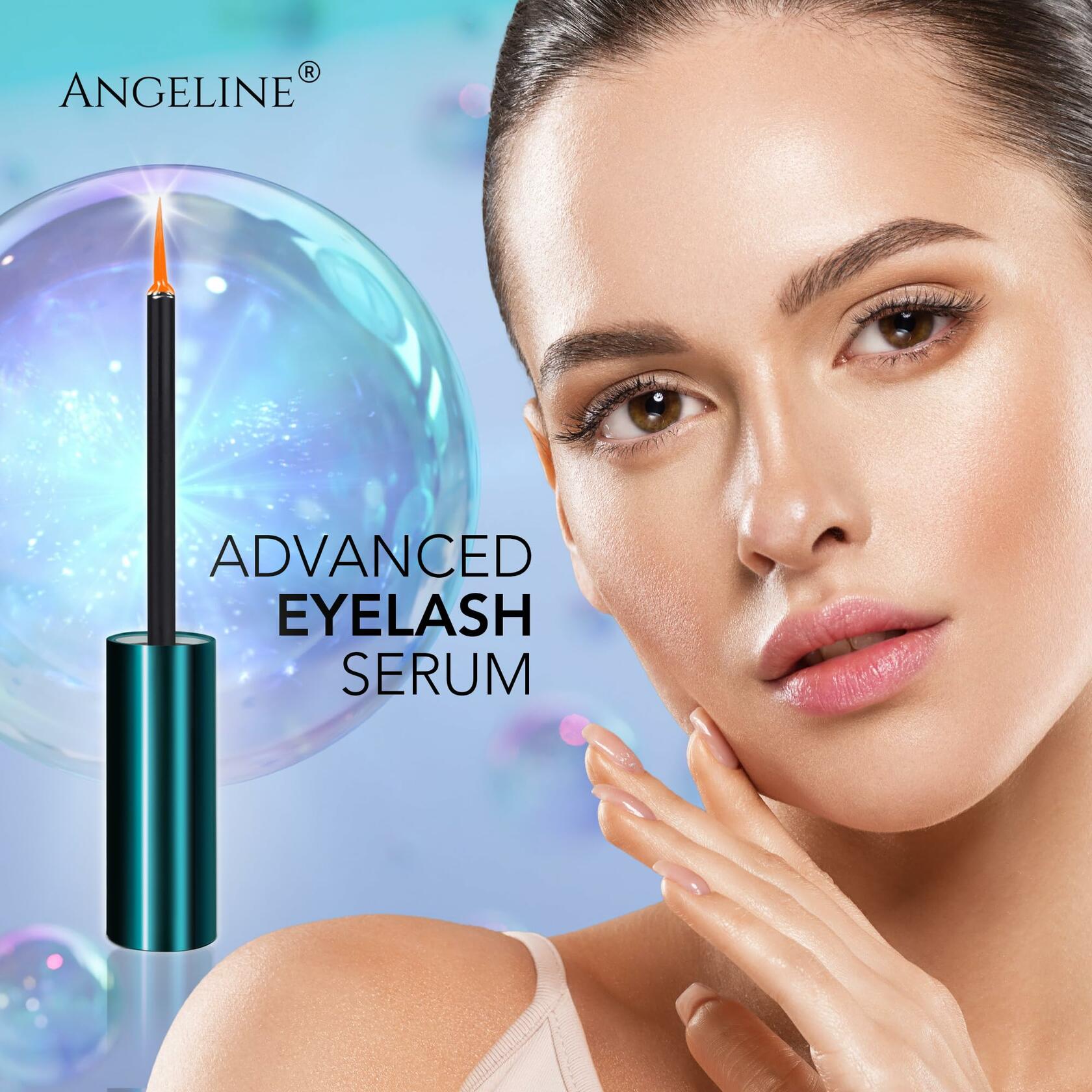 Angeline Premium Lash Serum Advanced Growth Formula for Longer Fuller Lashes 5ml