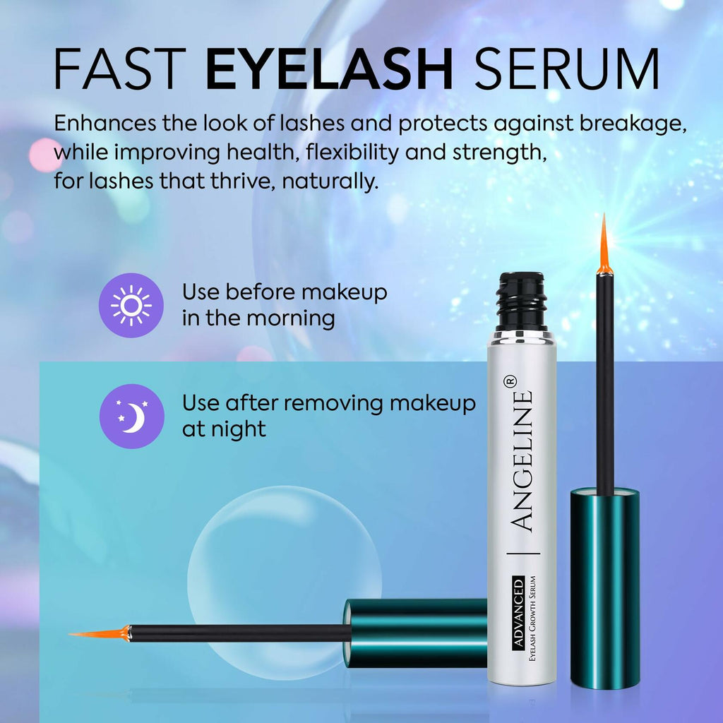 Angeline Premium Lash Serum Advanced Growth Formula for Longer Fuller Lashes 5ml