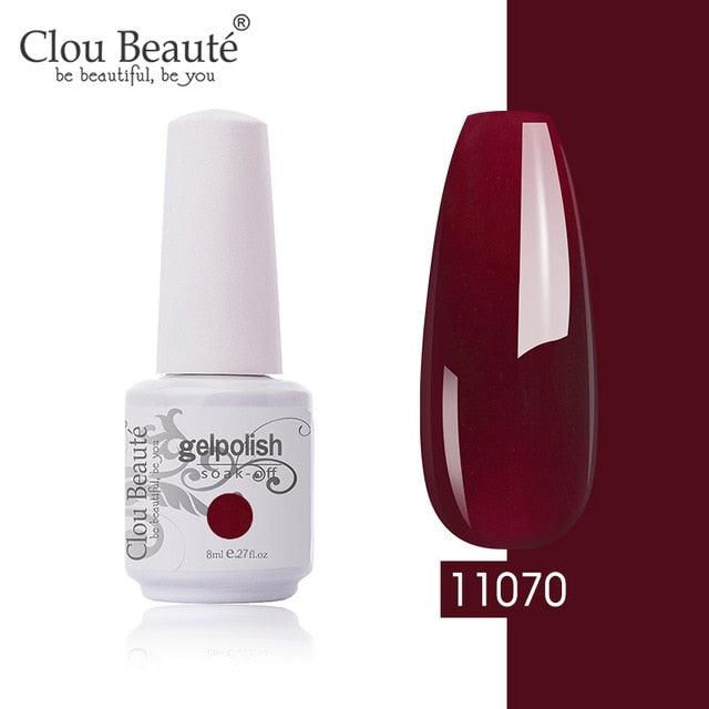 New 2022 Women Gel Nail Polish Pure Pink UV Gel Nail Polish Art Manicure Luxury Colorful Design For Ladies and Womens