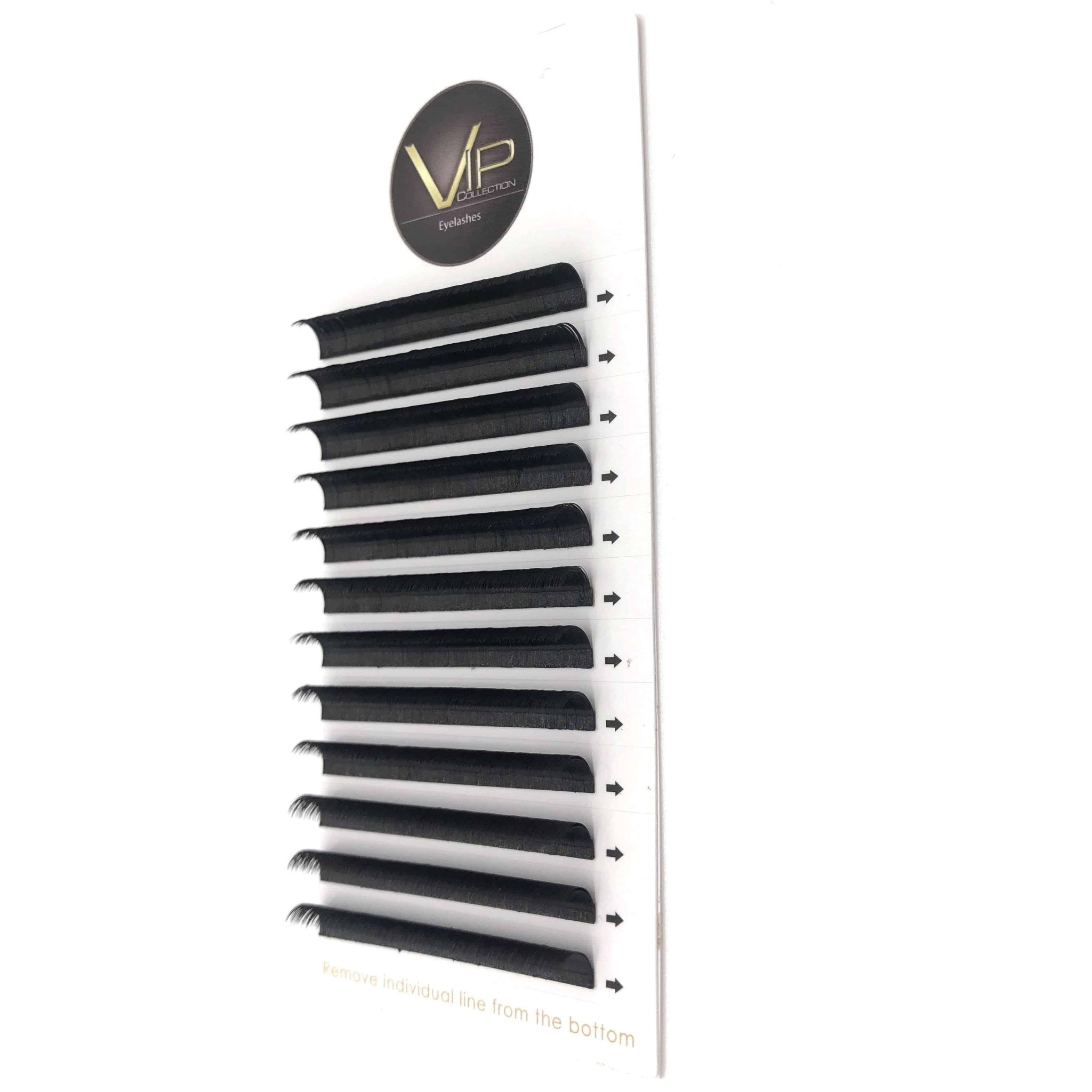 VIP Quick Fan Lash Extensions - 12 lines 0.07 D Curl